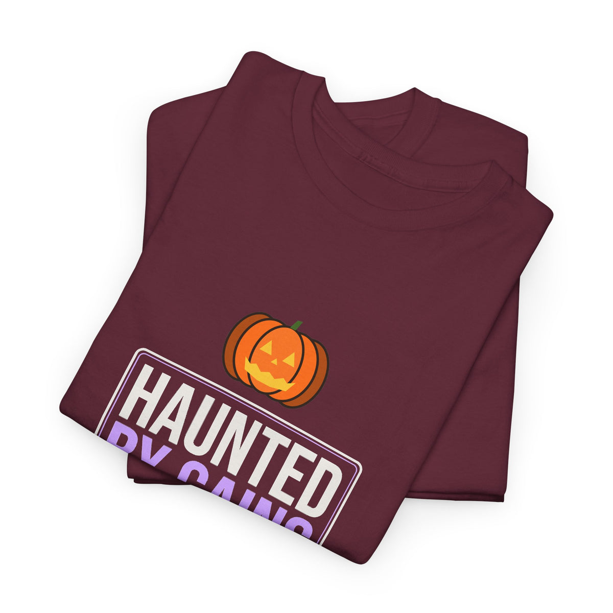 Haunted By Gains | Men's Halloween Graphic Gym T-Shirt