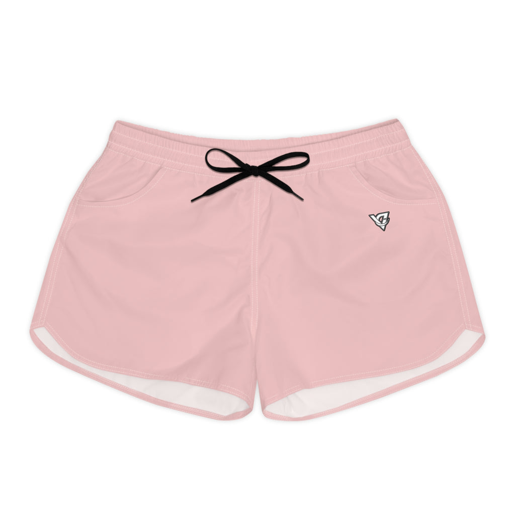 Women's Multipurpose Athletic Shorts with Pockets | Blush Pink Essential