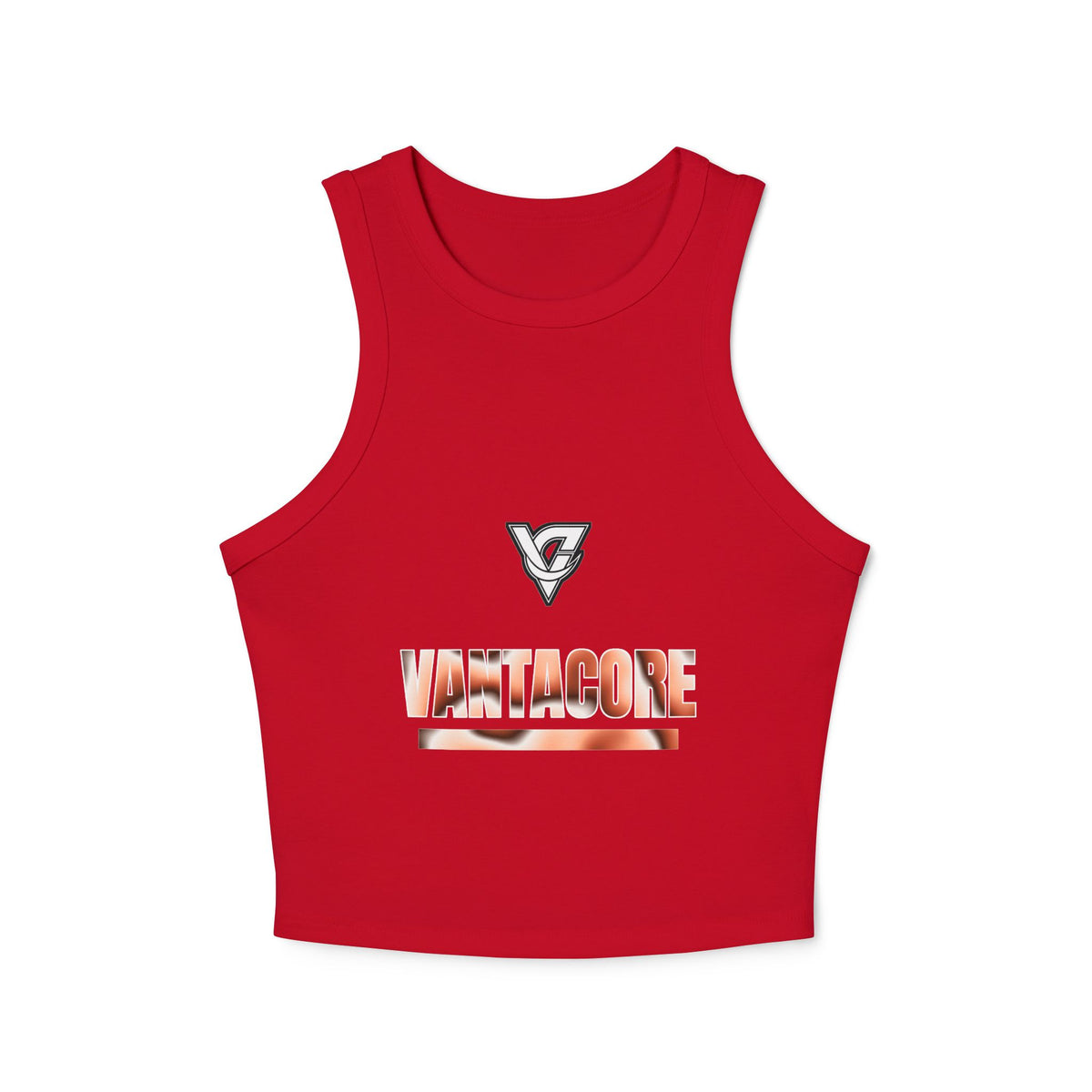 Peach Tie-Dye Women's Racerback Tank