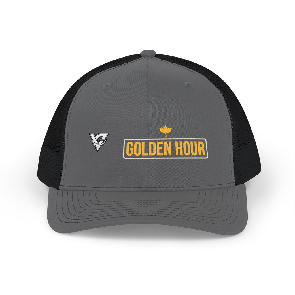 Golden Hour Trucker Cap — Vantacore Snapback Hat