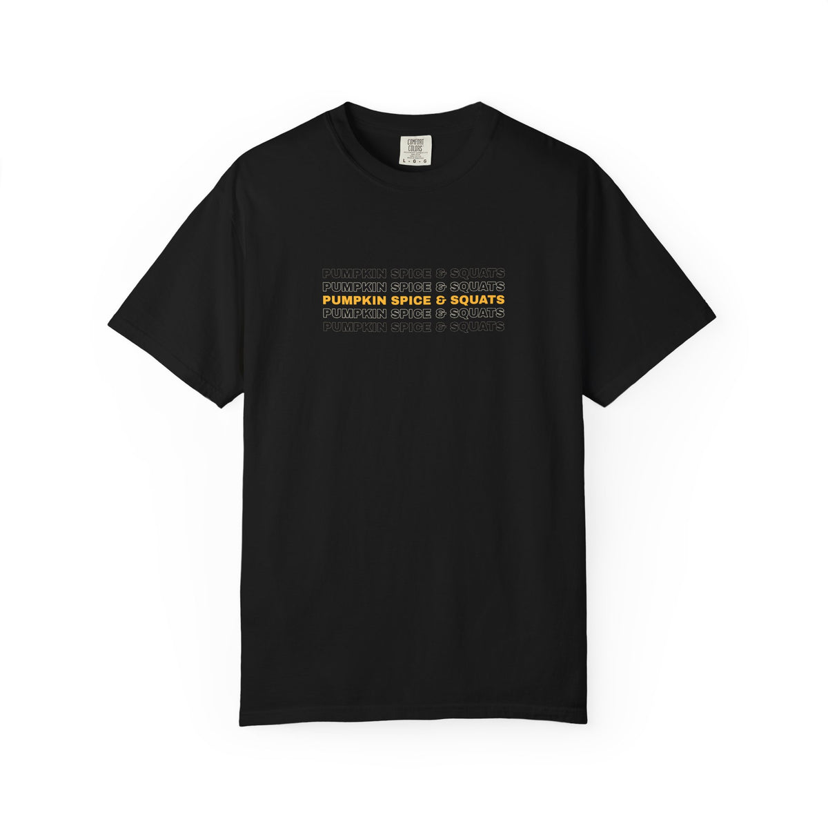 Pumpkin Spice & Squats | Women's Garment-Dyed Graphic Tee
