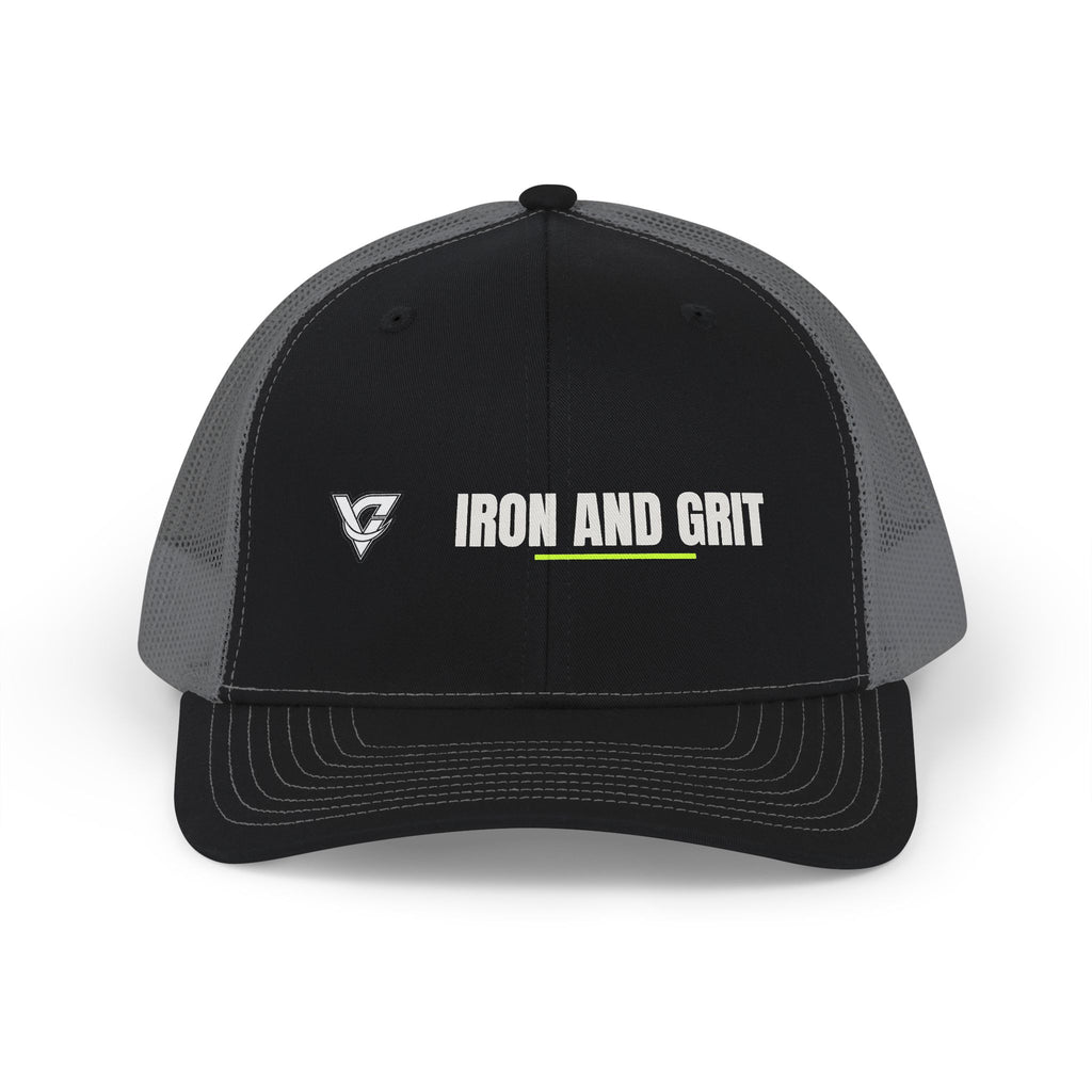 Iron And Grit Trucker Cap — Vantacore Snapback Hat