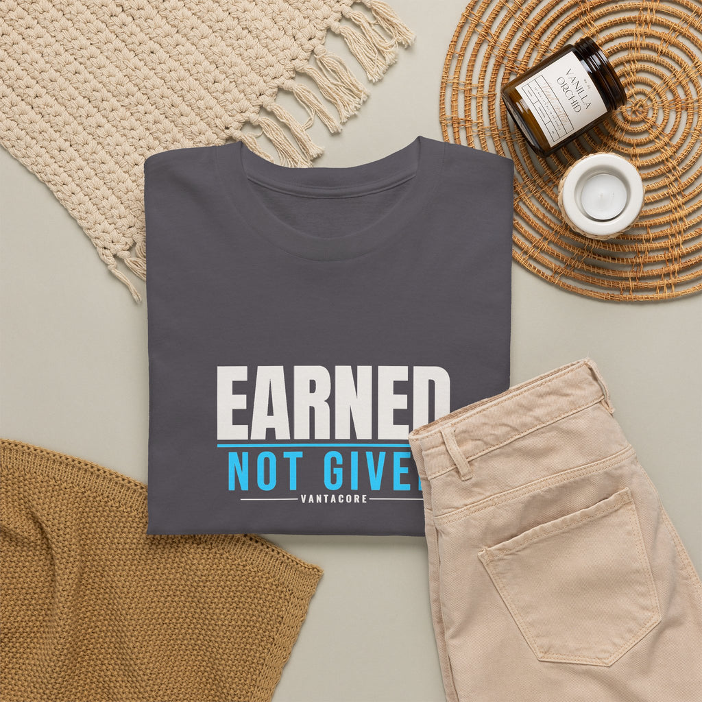 Earned Not Given | Men's Graphic Gym T-Shirt