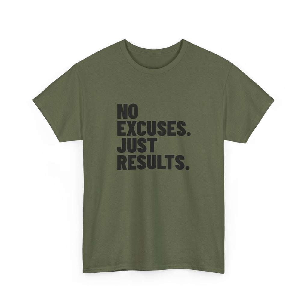 No Excuses. Just Results. | Motivational T-Shirt