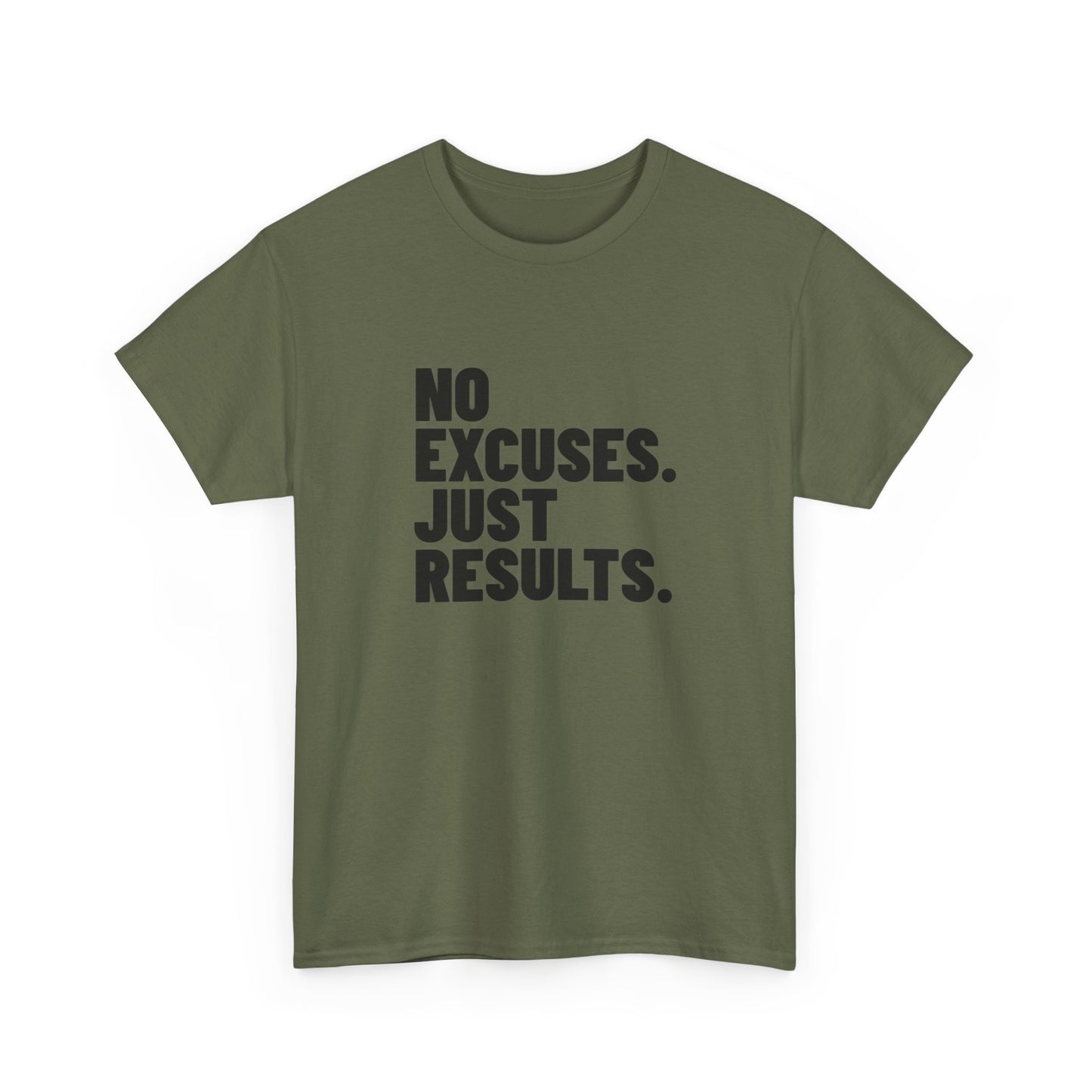 No Excuses. Just Results. | Motivational T-Shirt