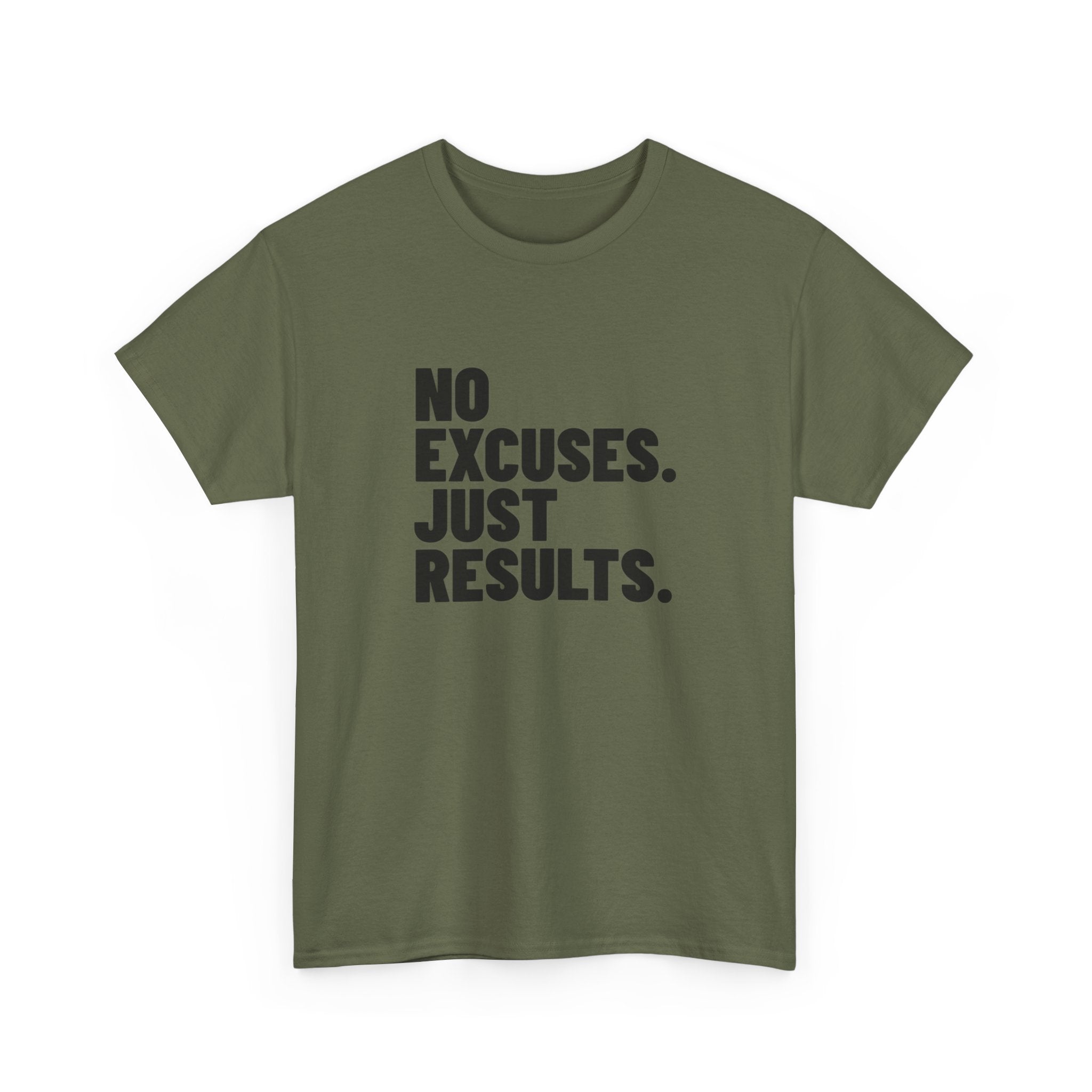 No Excuses. Just Results. | Motivational T-Shirt