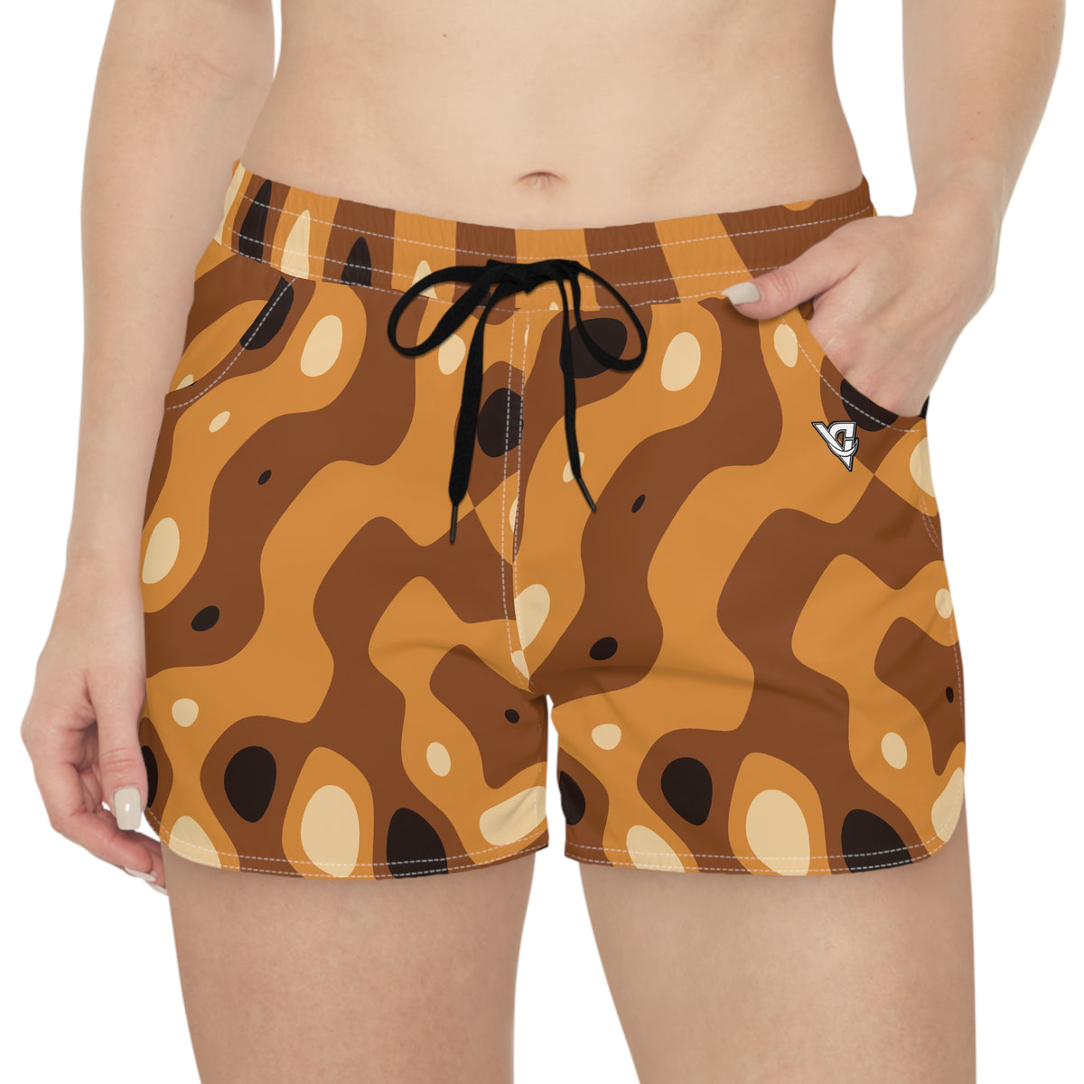 Women's Multipurpose Athletic Shorts with Pockets | Cider Ripple