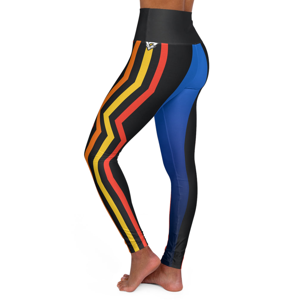 Midnight Horizon High-Waisted Yoga Leggings