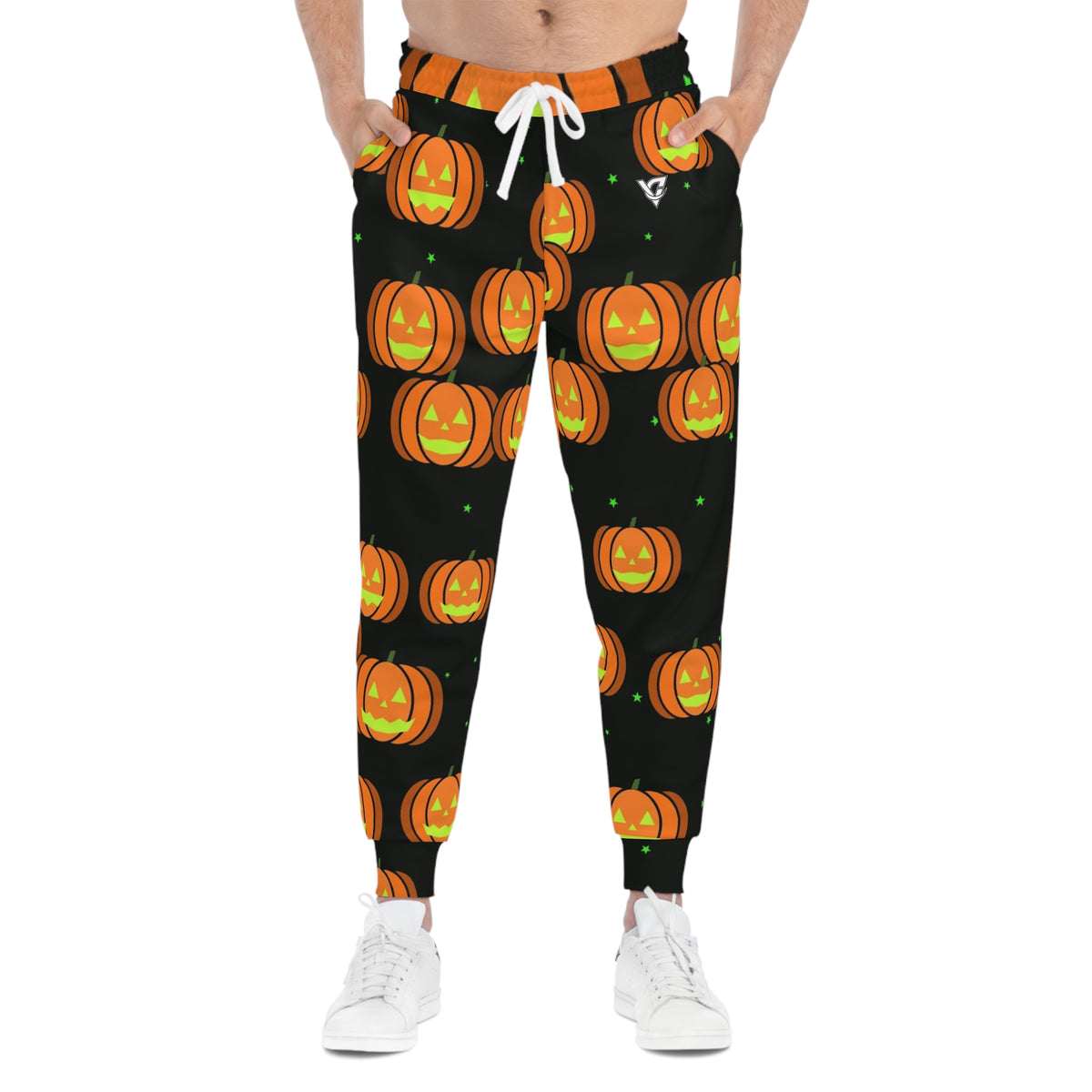 Halloween Toxic Slime Jack-O'-Lantern Women's Joggers – All-Over Print Athletic Jogger Pants