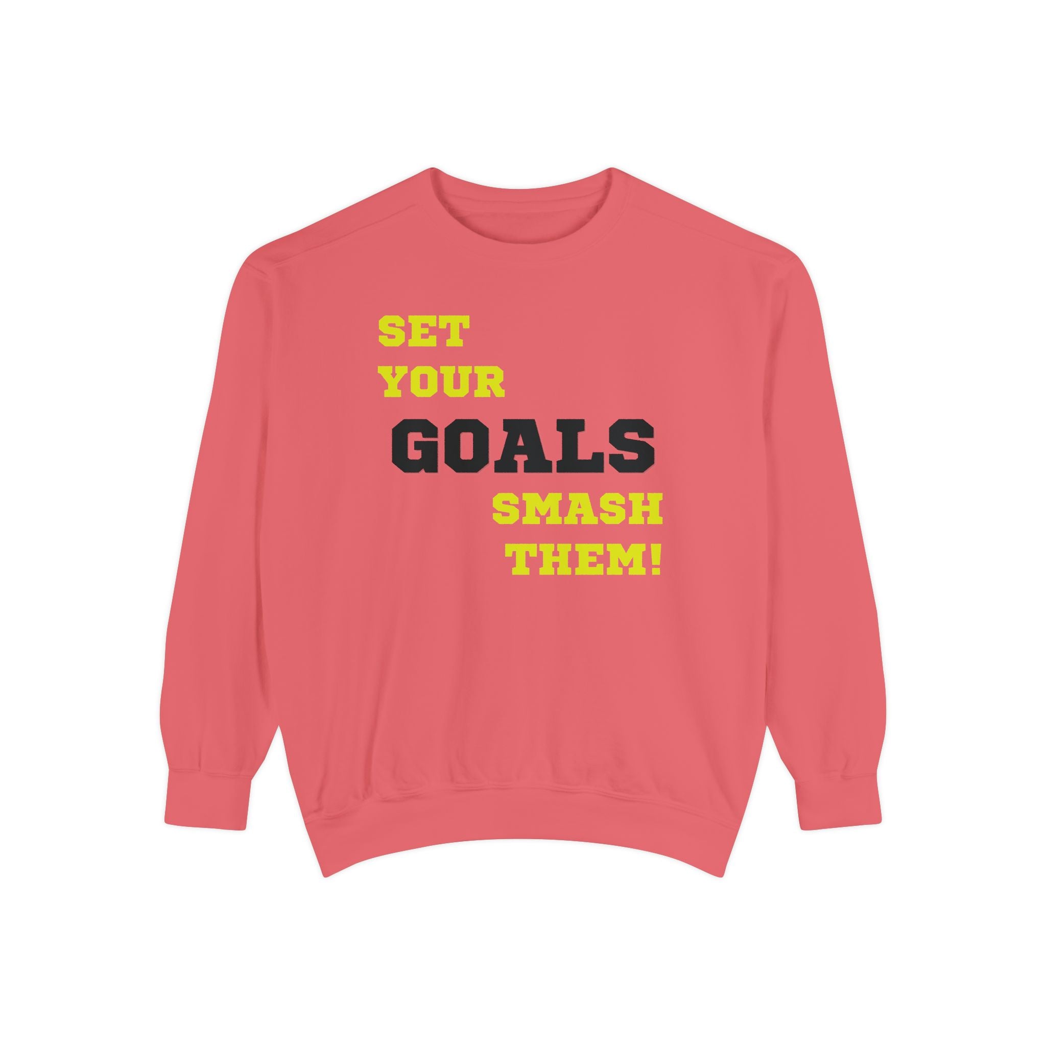 Set Goals | Motivational Crewneck Sweatshirt