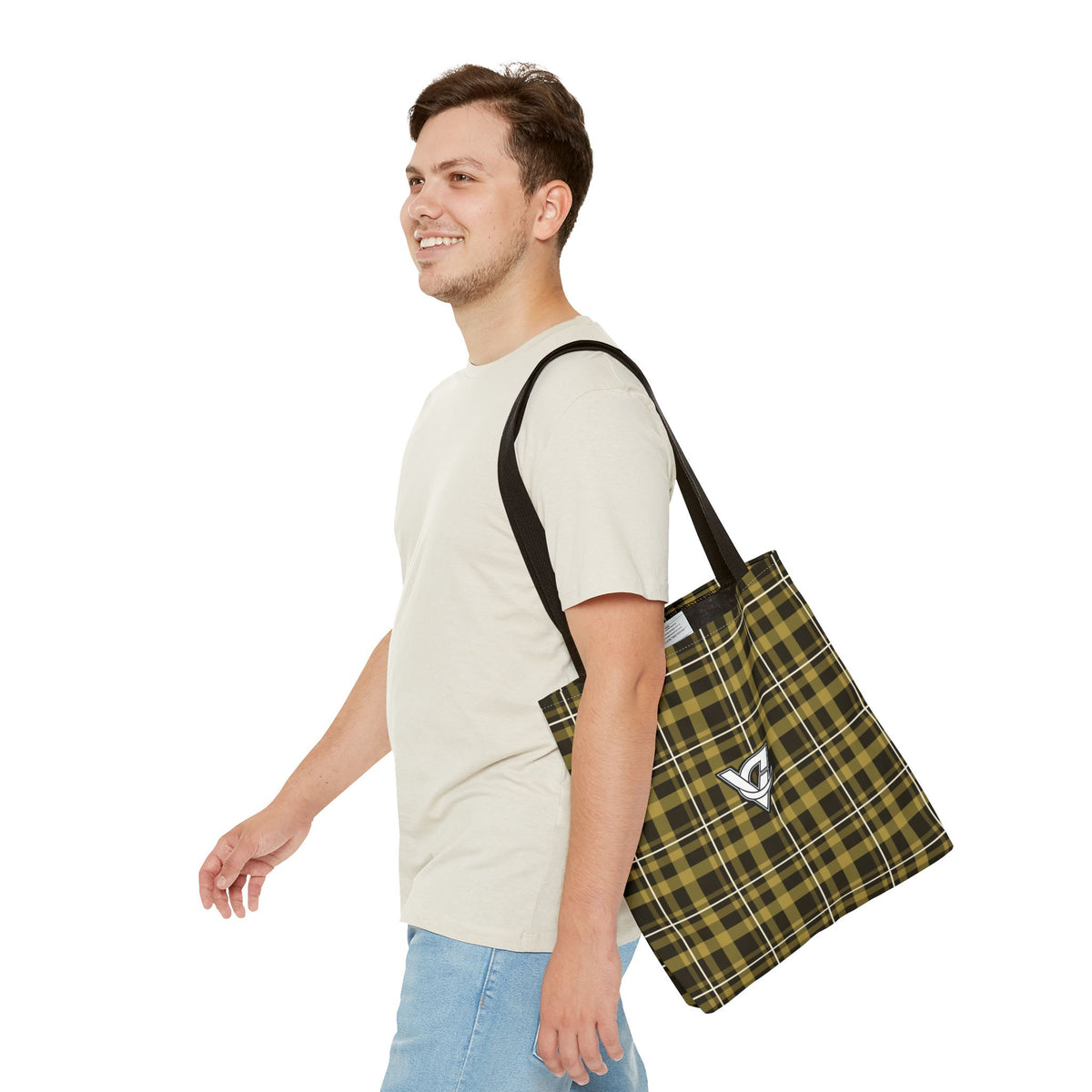 Hayride Flannel Tote Bag — All-Over Print Gym & Everyday Tote