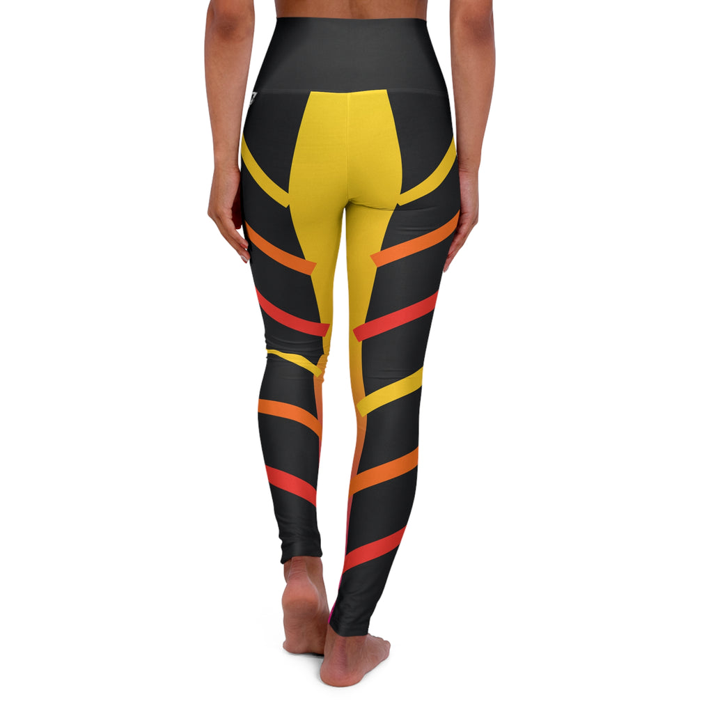 Solar Pulse High-Waisted Yoga Leggings