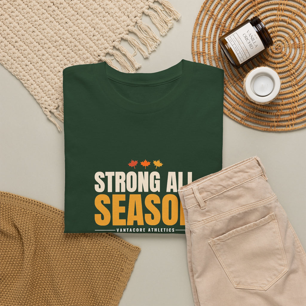Strong All Season | Men's Graphic Gym T-Shirt