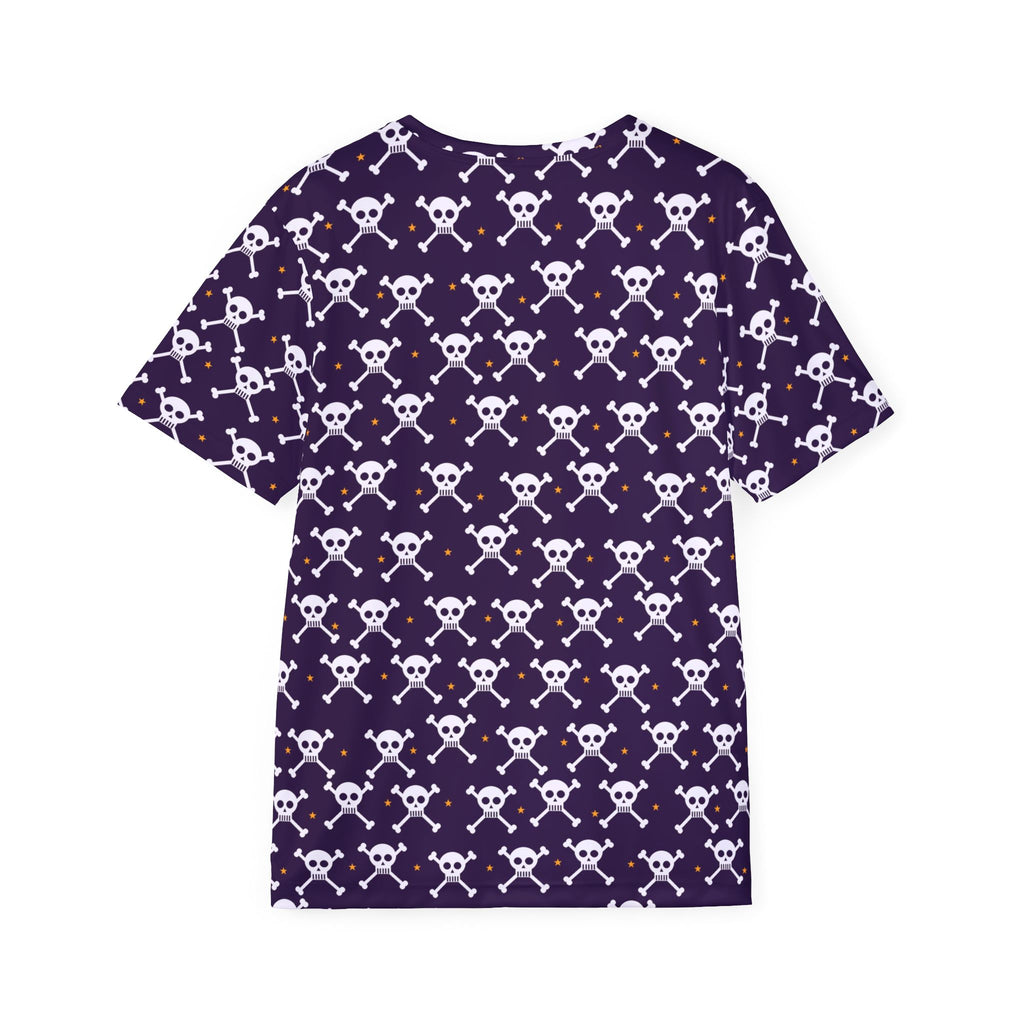 Halloween Hocus Pocus Skull & Crossbones Multipurpose Athletic Shirt