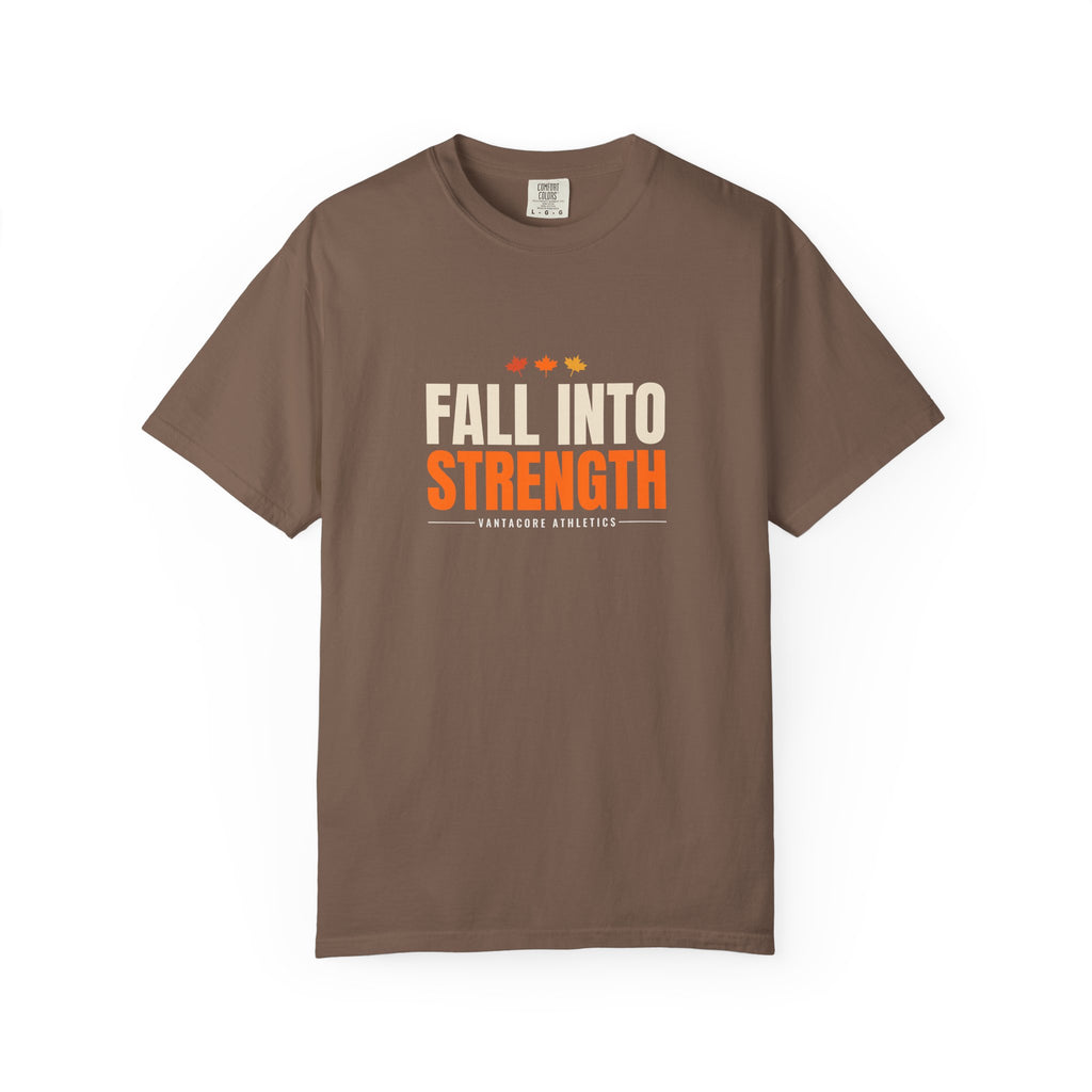Fall Into Strength | Women's Garment-Dyed Graphic Tee