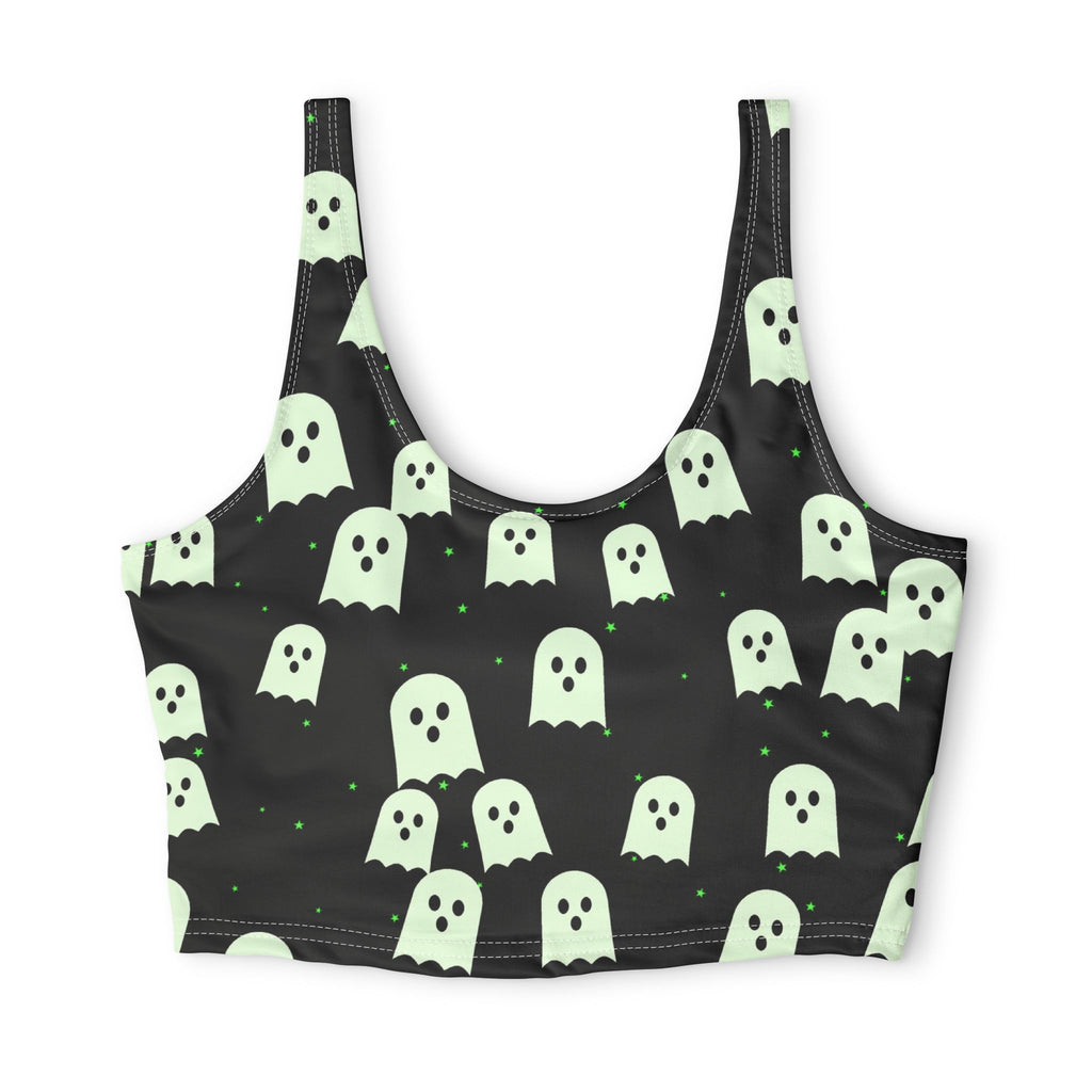 Halloween Toxic Slime Ghost Parade Sports Bra