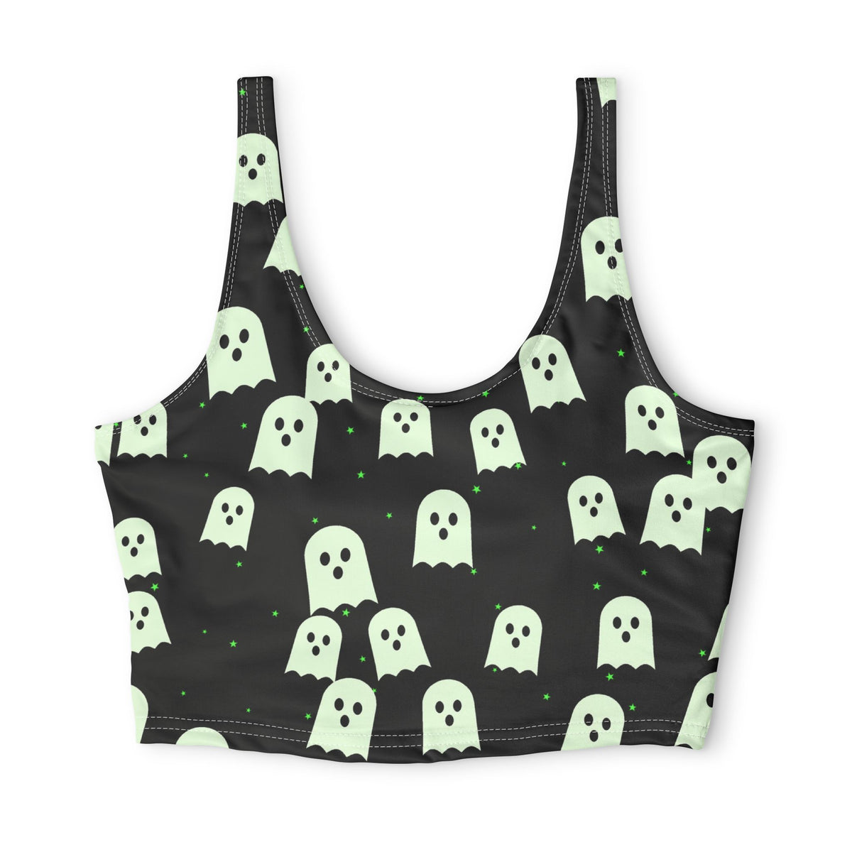 Halloween Toxic Slime Ghost Parade Sports Bra