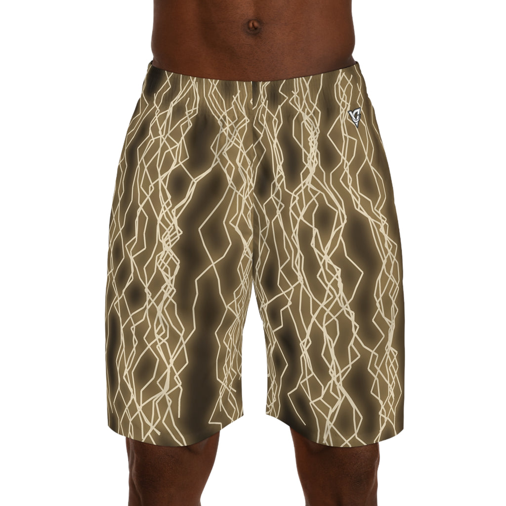 Men's Sandstorm Lightning Performance Jogger Athletic Shorts with Pockets