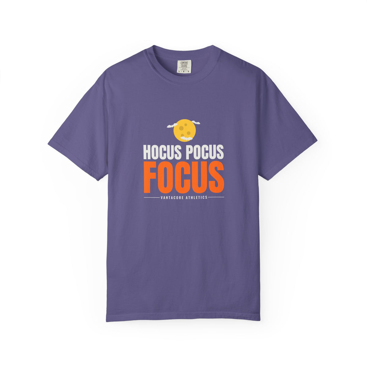 Hocus Pocus Focus | Women's Halloween Garment-Dyed Graphic Tee