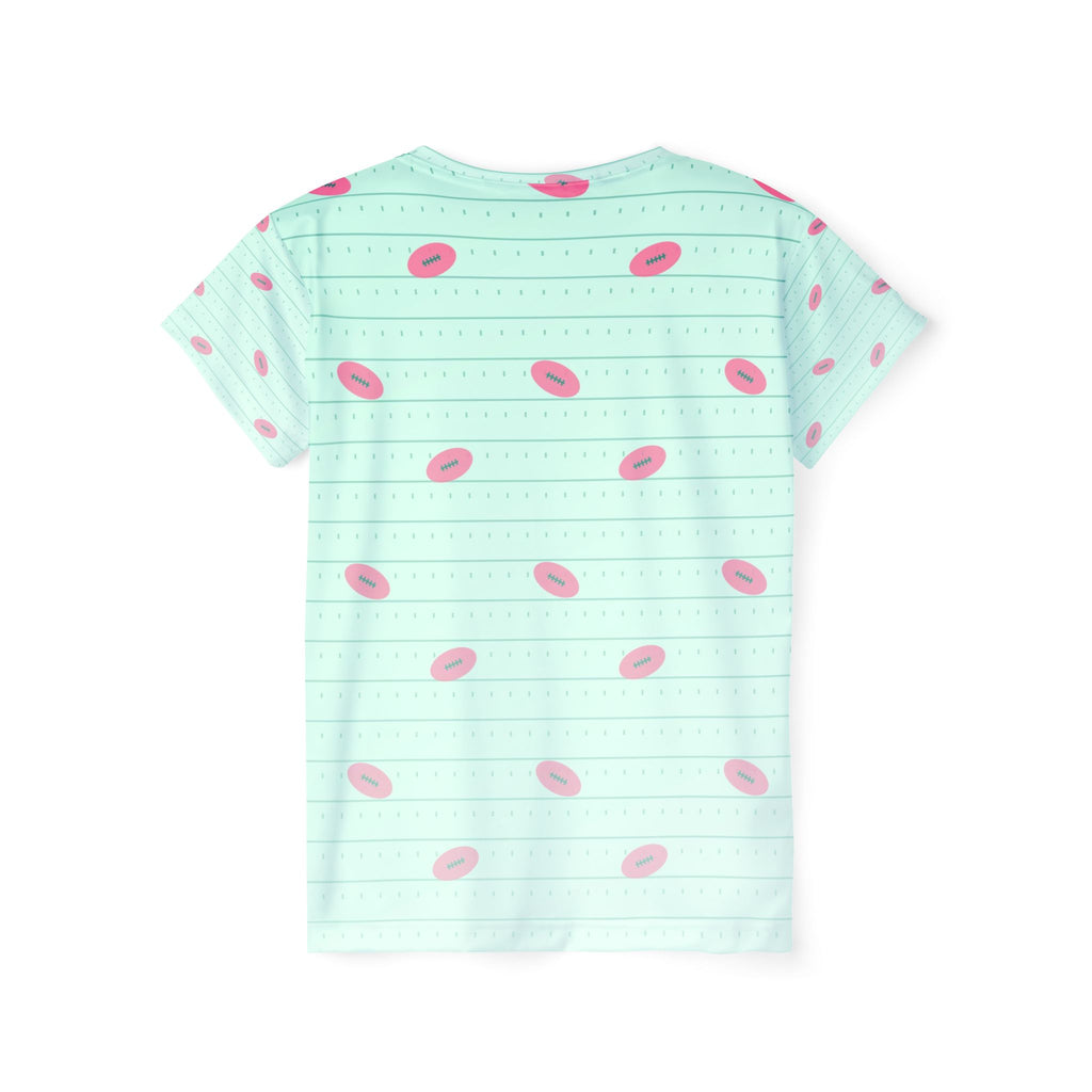 Football Mint Glow Gridiron Women's Sports Jersey