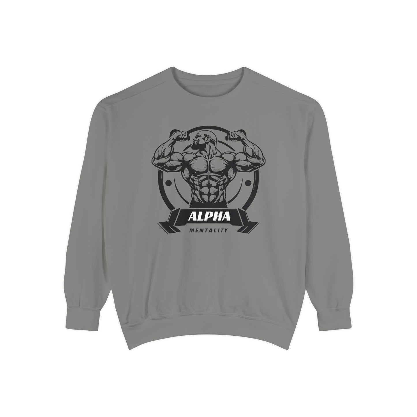 Alpha Mentality Sweatshirt | Muscular Gym Crewneck