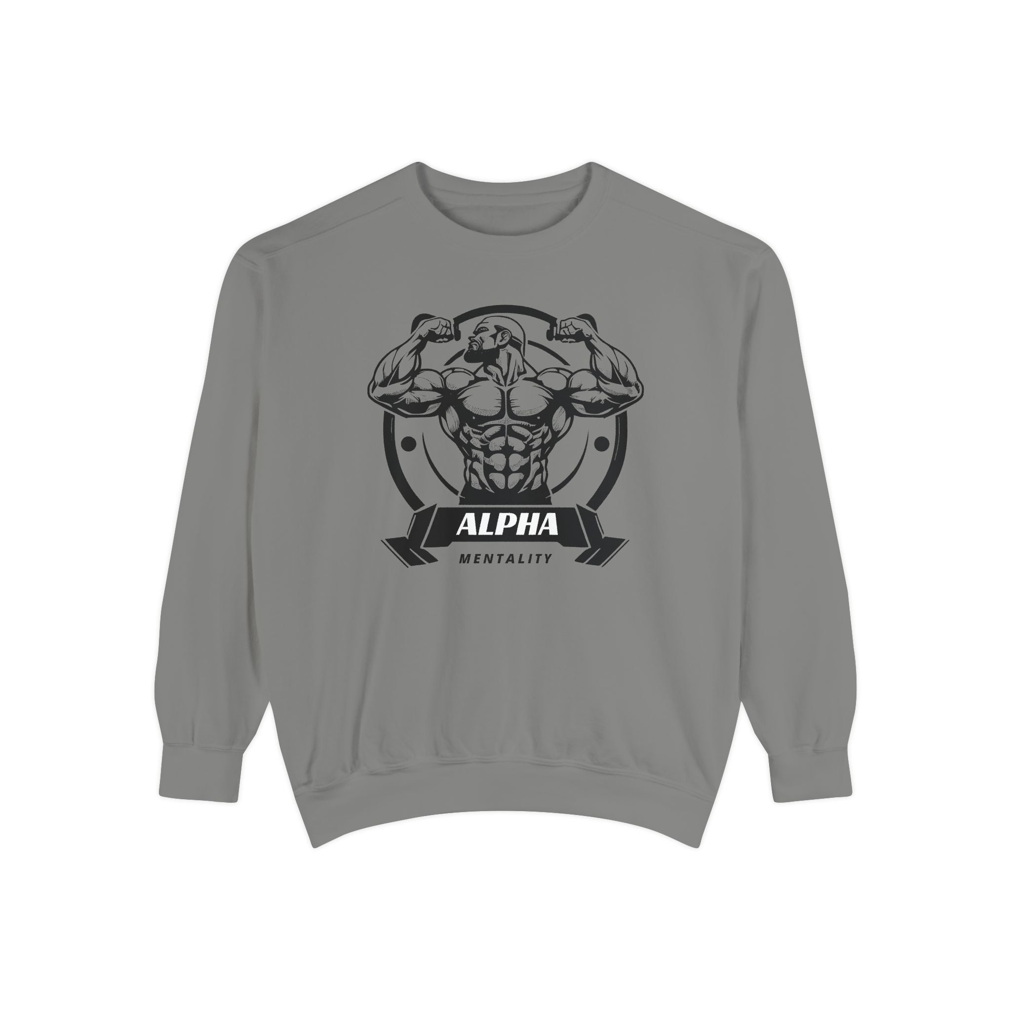 Alpha Mentality Sweatshirt | Muscular Gym Crewneck