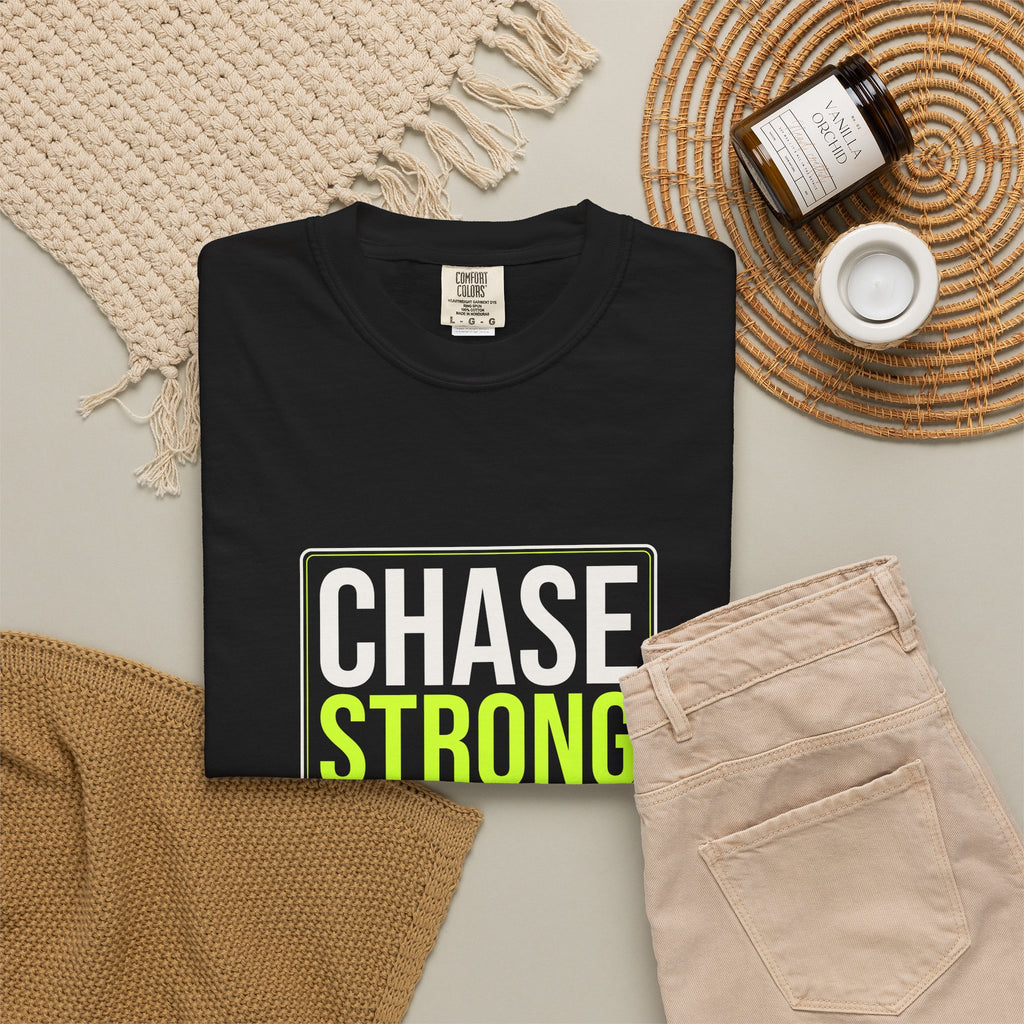 Chase Strong | Women's Garment-Dyed Graphic Tee