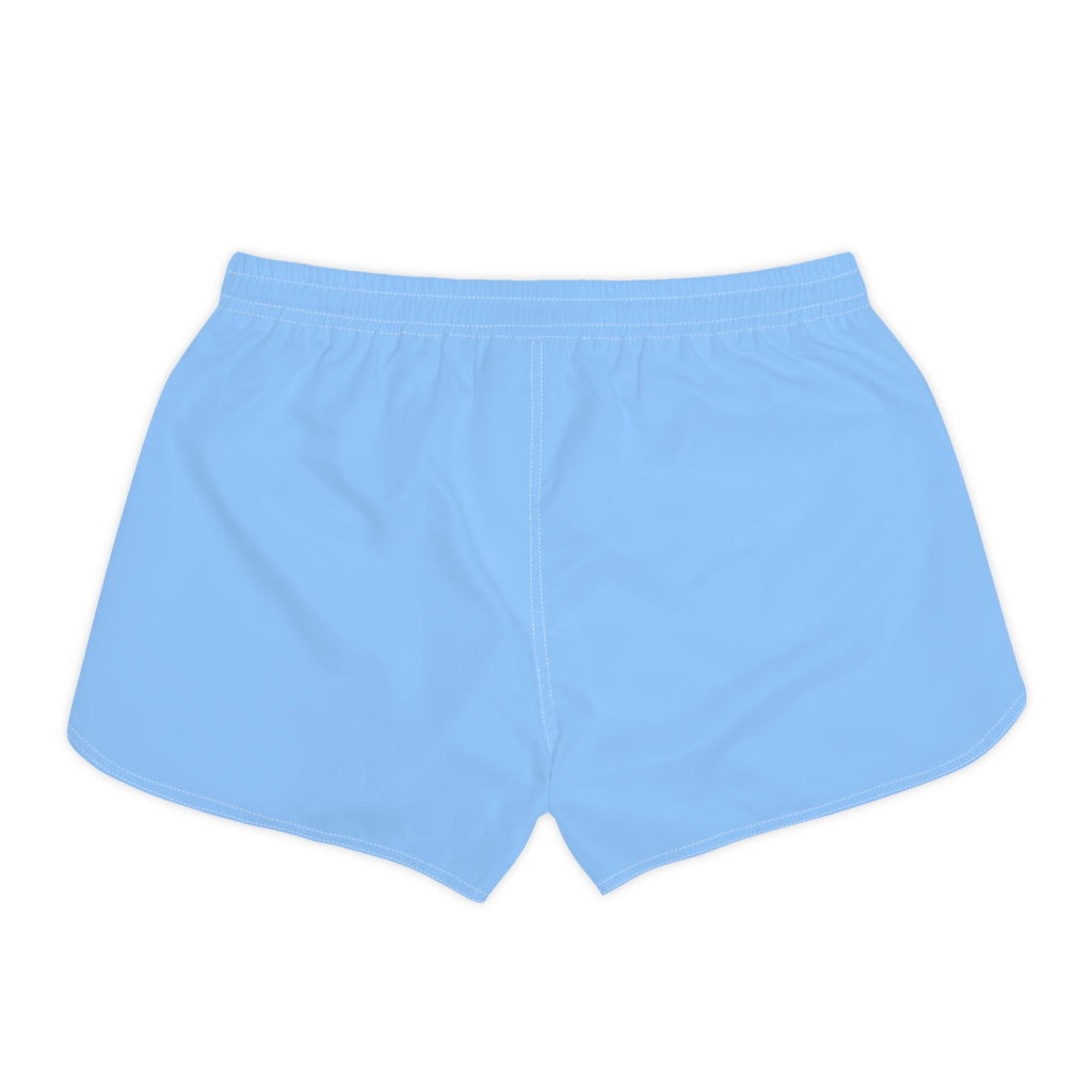 Women's Multipurpose Athletic Shorts with Pockets – Sky Blue by Vantacore Athletics, view 3