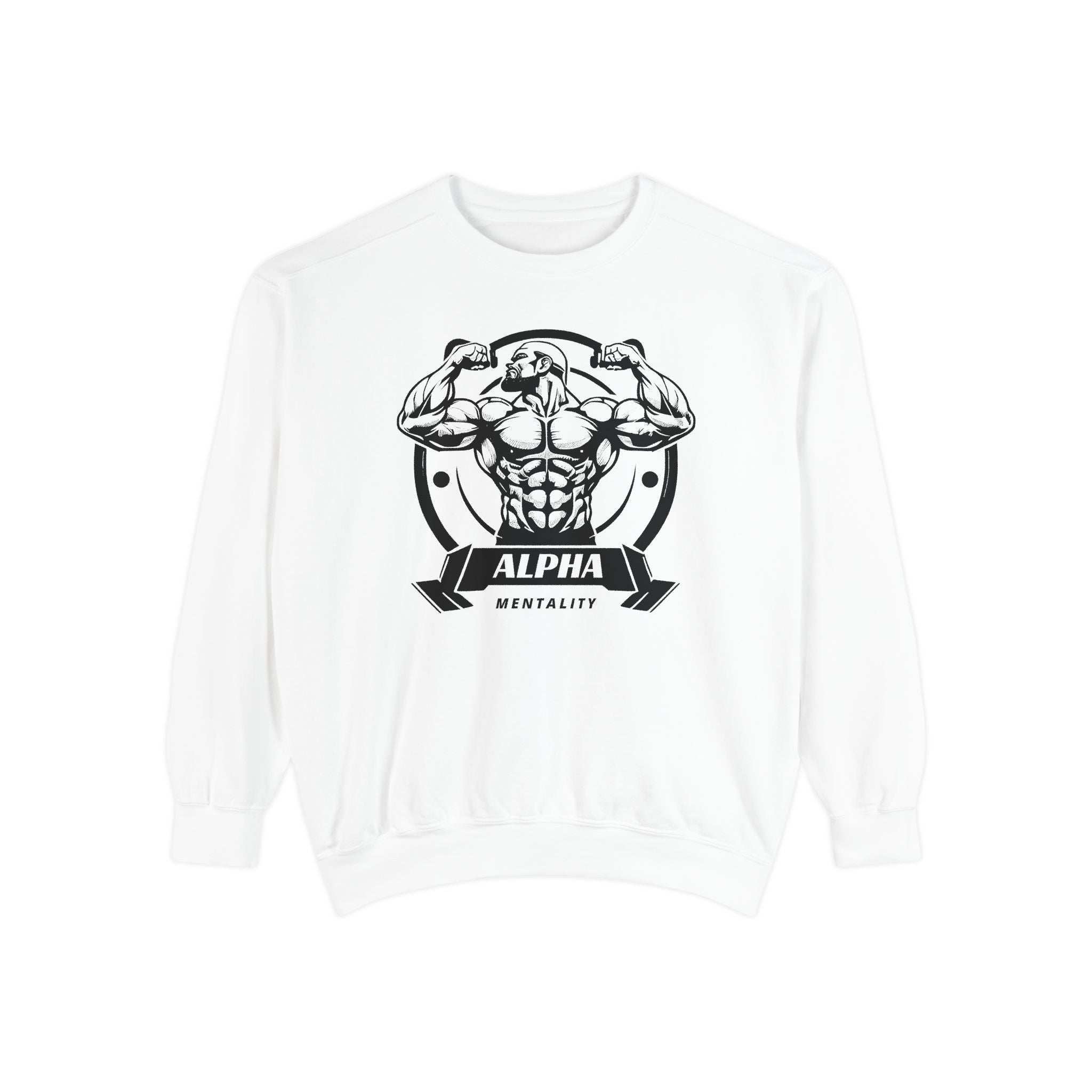 Alpha Mentality Sweatshirt | Muscular Gym Crewneck