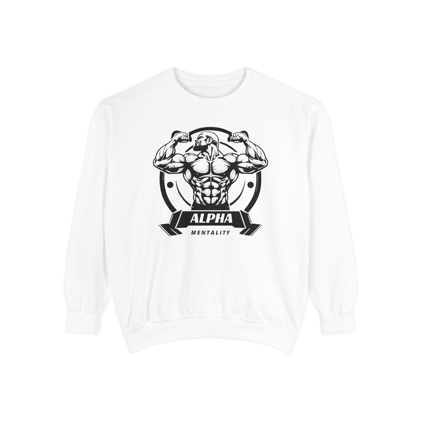 Alpha Mentality Sweatshirt | Muscular Gym Crewneck