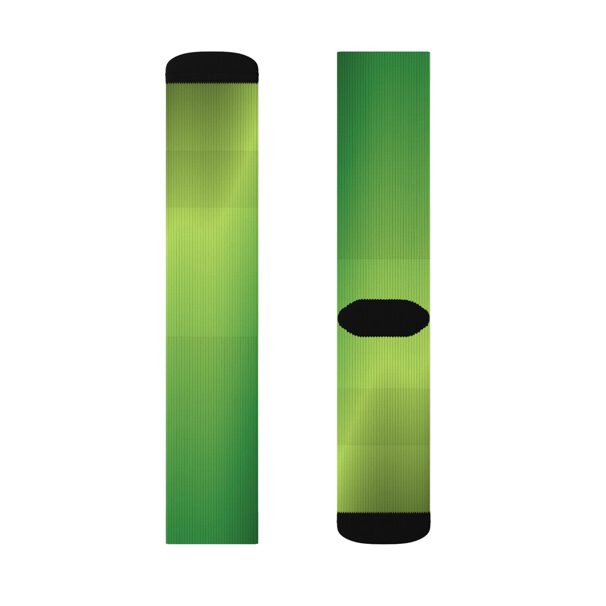 Jungle Ombre Athletic Crew Socks