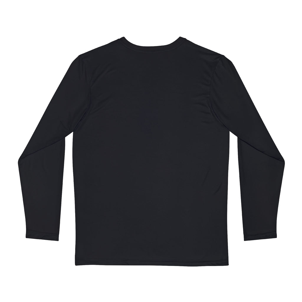 Stealth Black Essential Men's Long Sleeve Athletic Shirt
