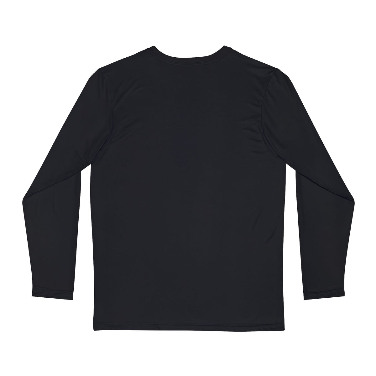 Stealth Black Essential Men's Long Sleeve Athletic Shirt