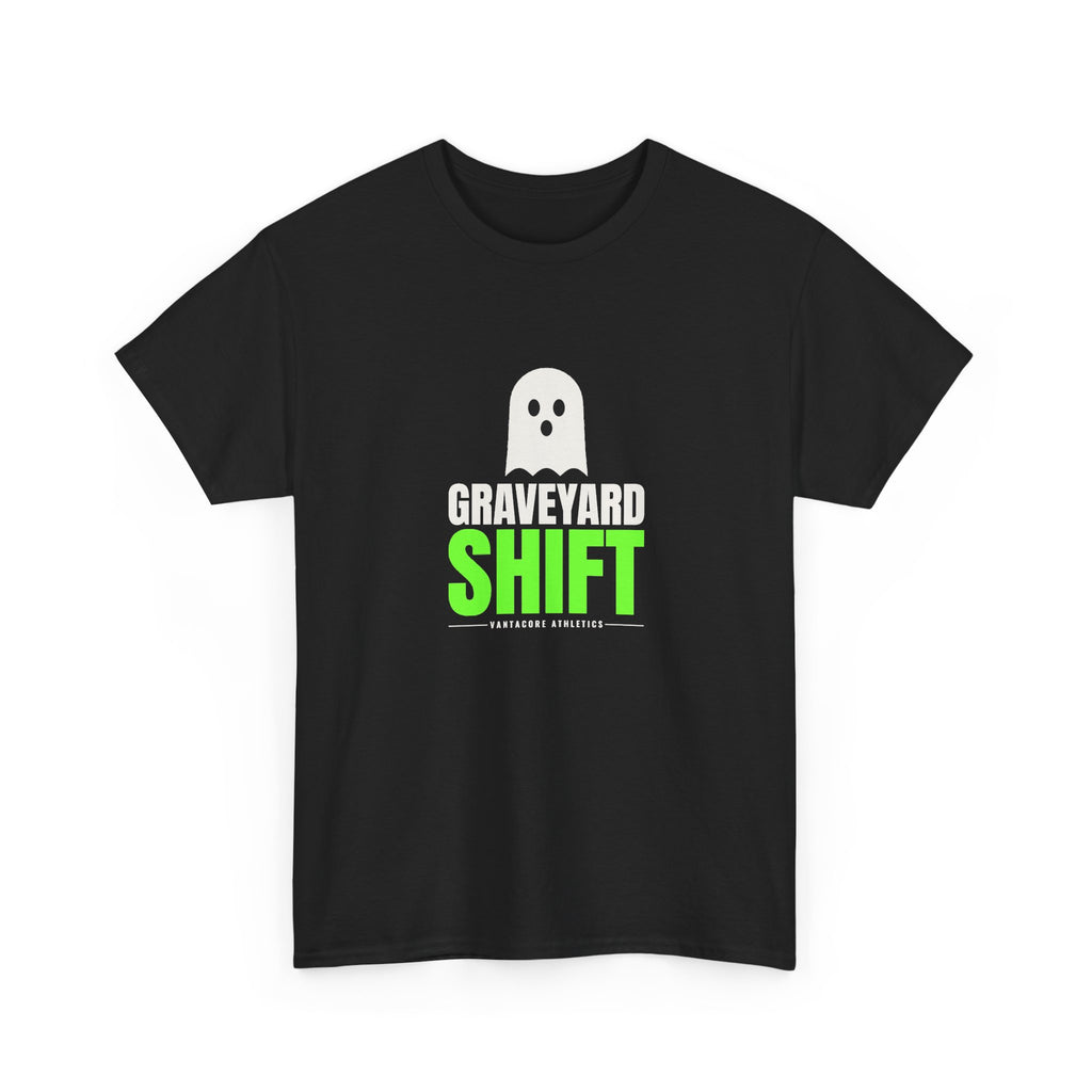 Graveyard Shift | Men's Halloween Graphic Gym T-Shirt