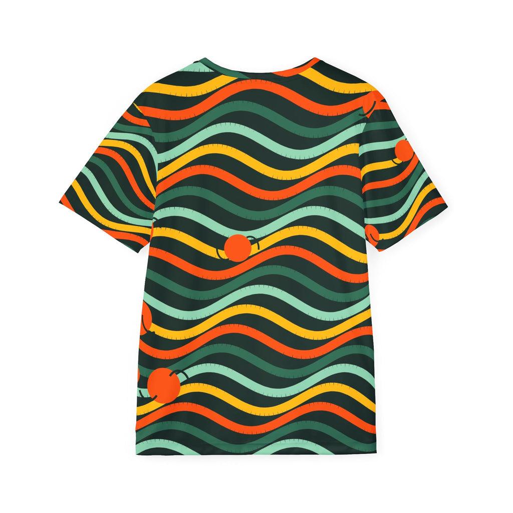 Tennis Jungle Juice Wave Rider Men's Sports Jersey