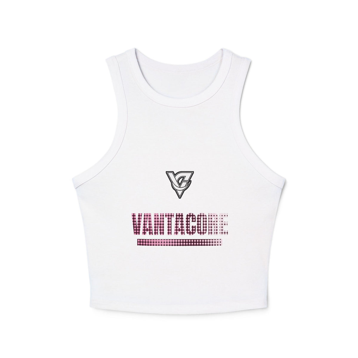 Rose Halftone Women's Racerback Tank