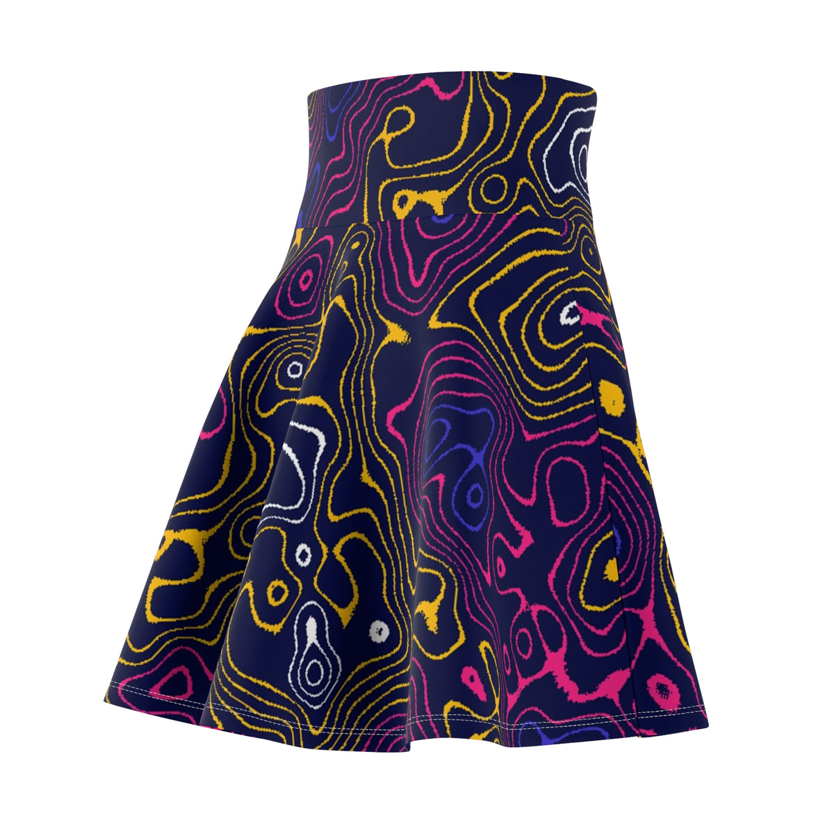 Running Royal Flame Topo Trail Women's Athletic Skater Skirt