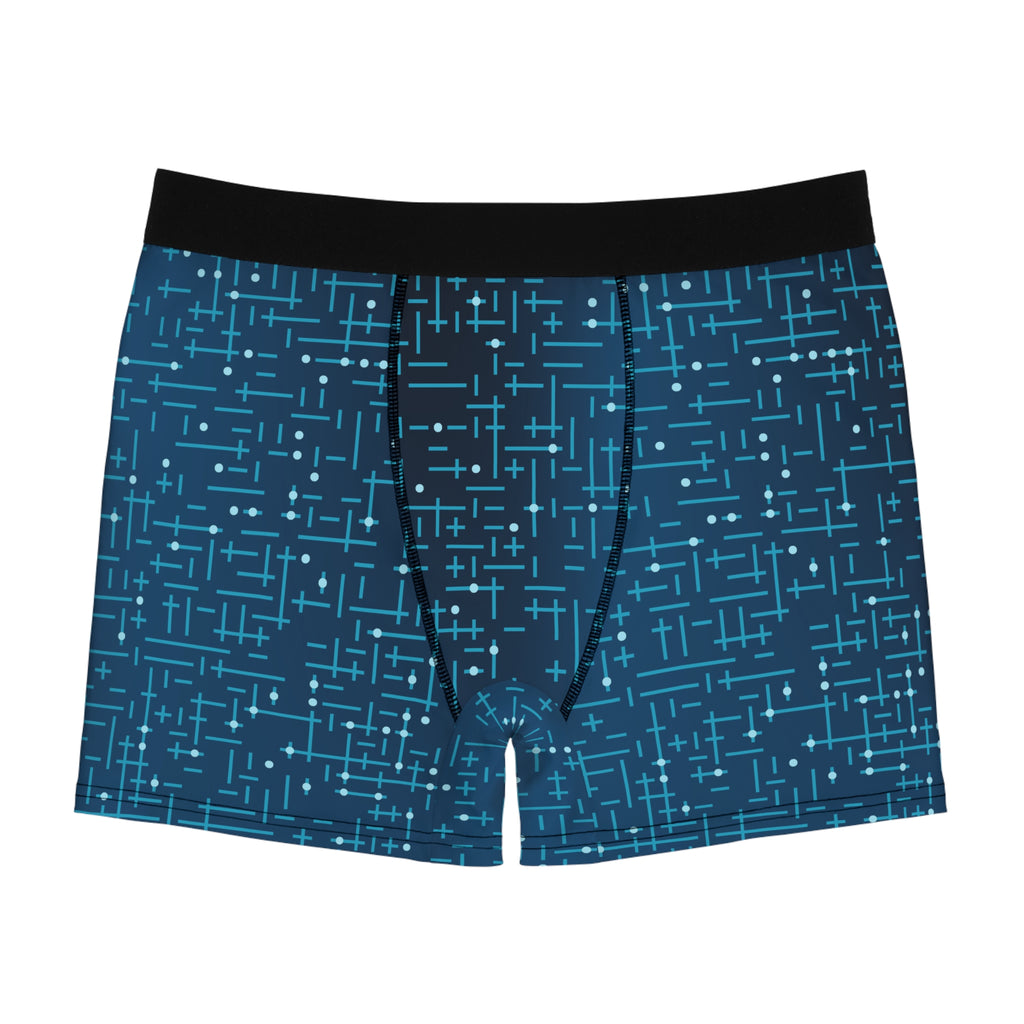 Ocean Circuit Men's Boxer Briefs — Performance Underwear