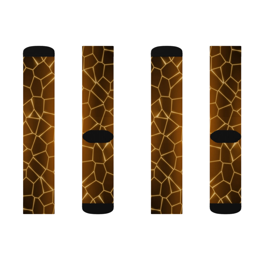 Amber Rift Athletic Crew Socks