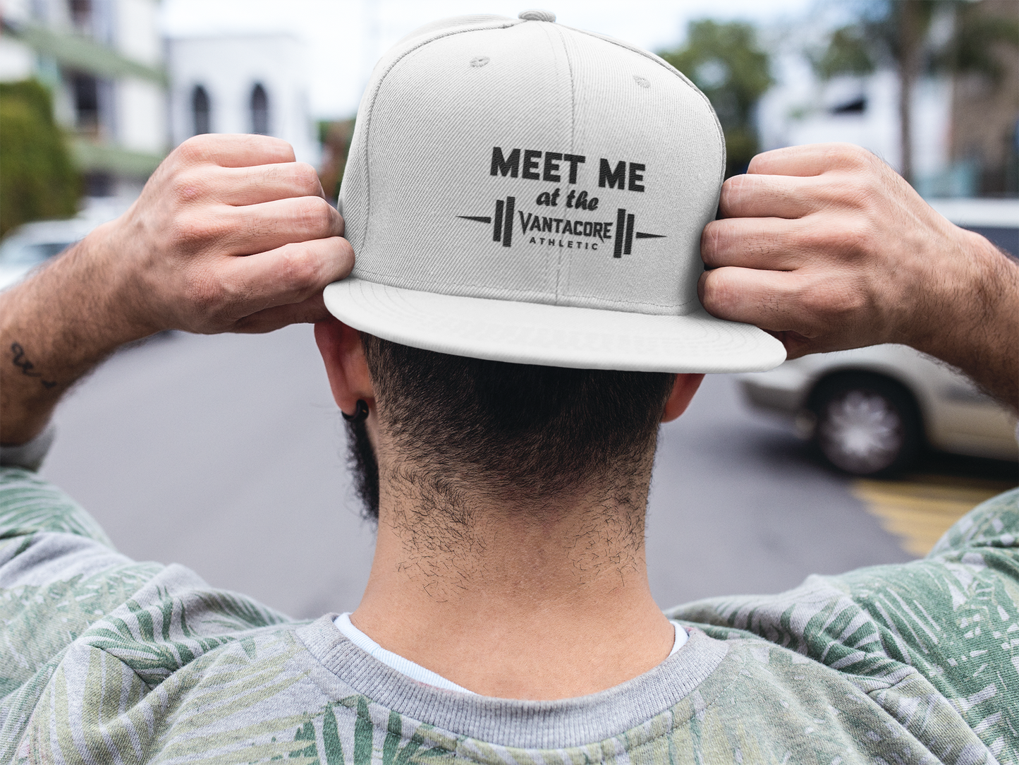 Meet Me at the Gym Embroidered Low Profile Baseball Cap | Adjustable Cotton Dad Hat for Men & Women