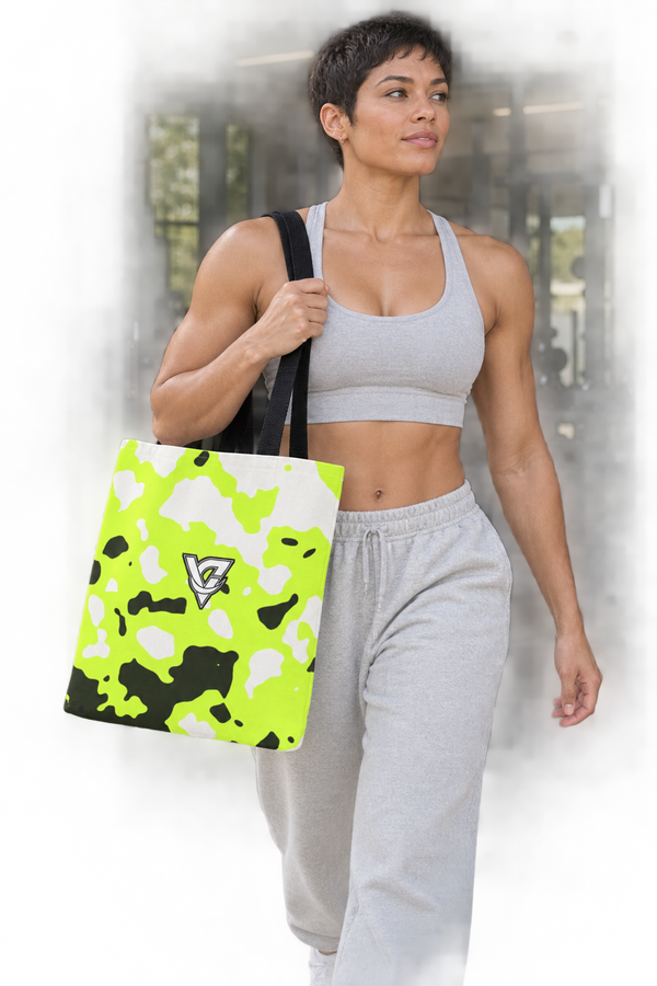 Volt Magma Tote Bag — All-Over Print Gym & Everyday Tote
