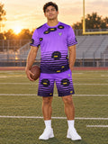 Football Ultra Grape Horizon Fade Men's Sports Jersey - front view