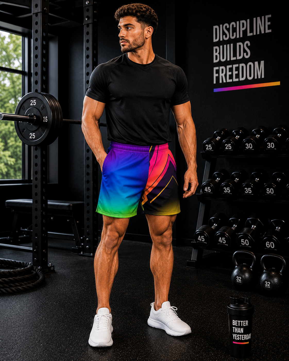 Men's Aurora Fusion Athletic Multipurpose Shorts