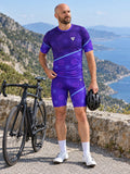 Cycling Ultra Violet Chainring Men's Sports Jersey, front view