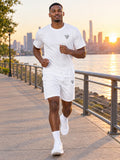 Vantacore Solid White Men's Sports Jersey - front view