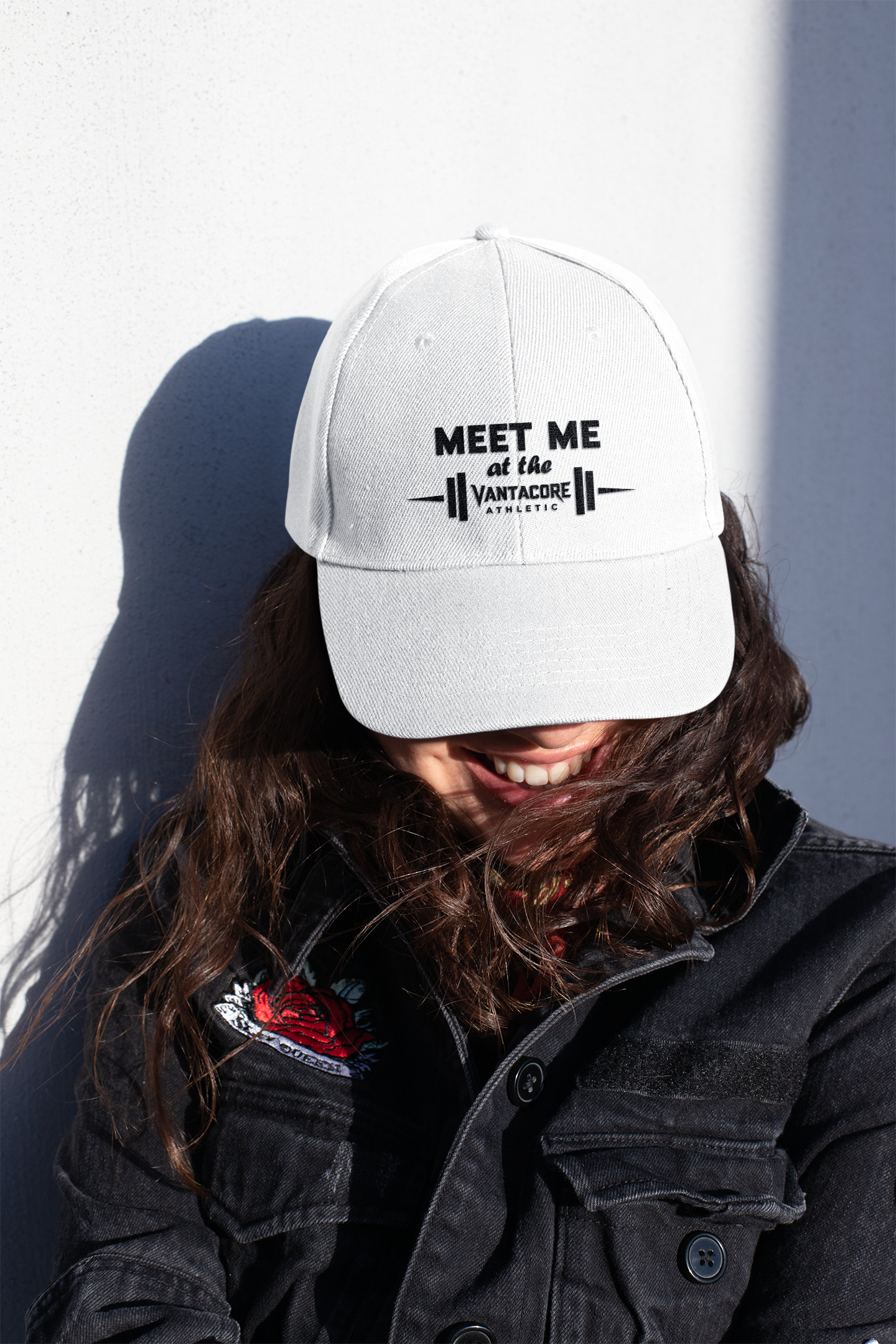 Meet Me at the Gym Embroidered Low Profile Baseball Cap | Adjustable Cotton Dad Hat for Men & Women