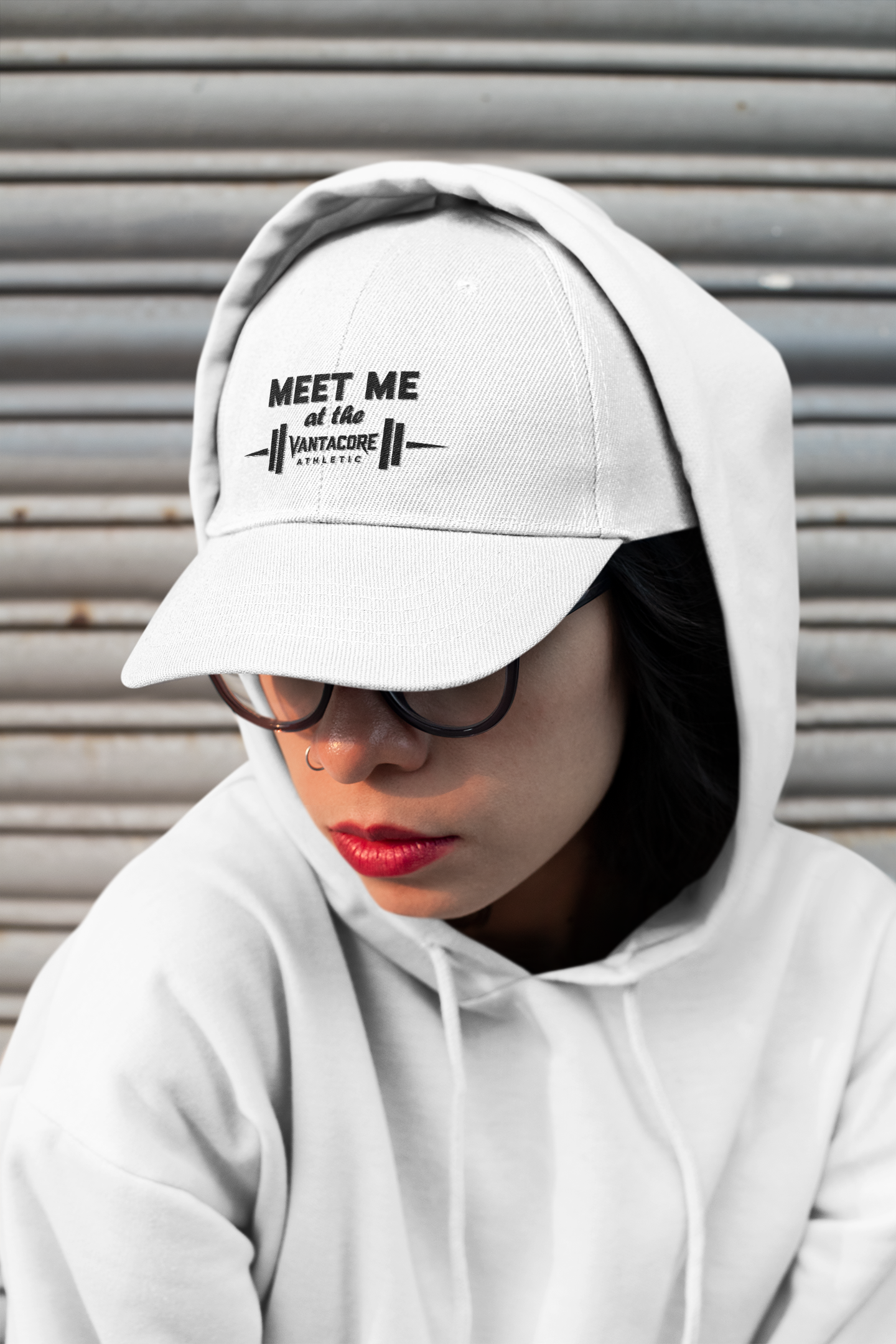 Meet Me at the Gym Embroidered Low Profile Baseball Cap | Adjustable Cotton Dad Hat for Men & Women