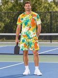 Pickleball Citrus Pop Splash Zone Men's Sports Jersey - front view
