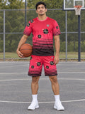 Basketball Ruby Rush Horizon Fade Men's Sports Jersey - front view