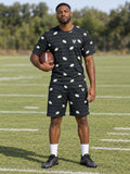 Football Volt Night Gridiron Men's Sports Jersey, front view